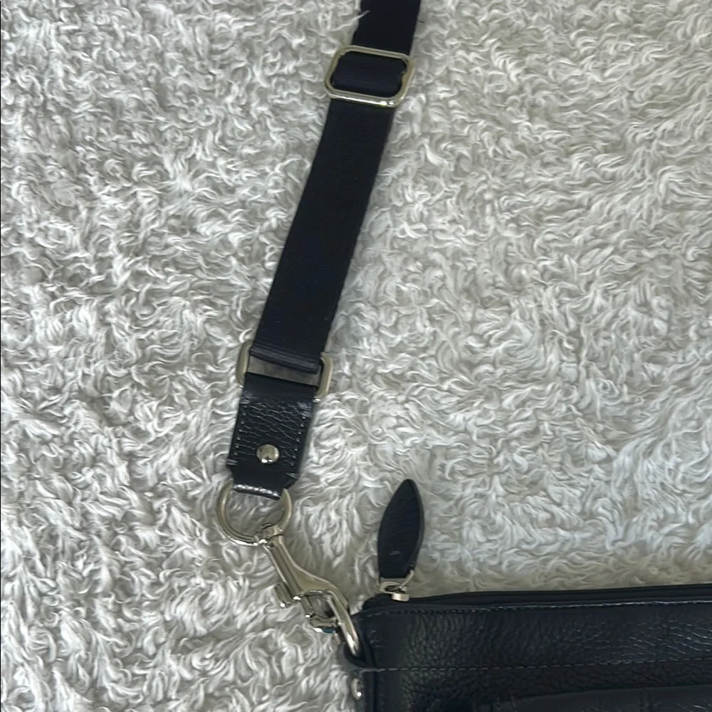 Coach Black Crossbody Bag with Silver Hardware - Picture 4 of 7